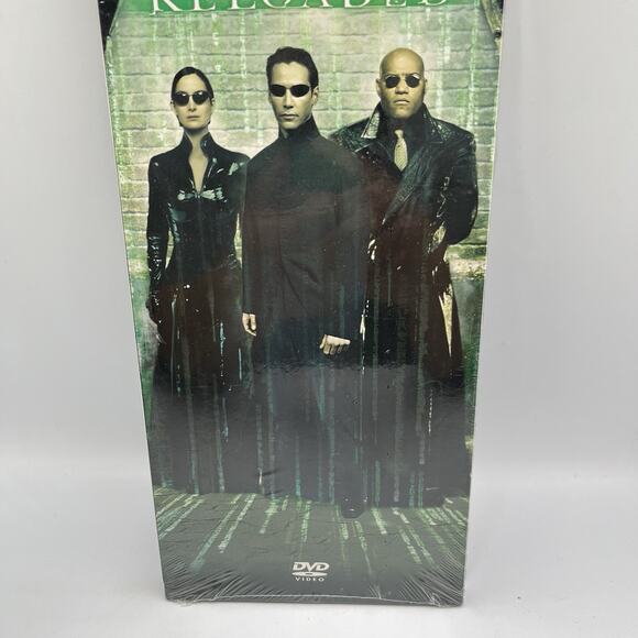 Matrix Reloaded (DVD, 2003) Full Screen, Long Box Edition New Sealed - Picture 6 of 11